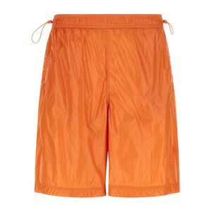 Laminar Men Shiny Nylon Bermuda Shorts